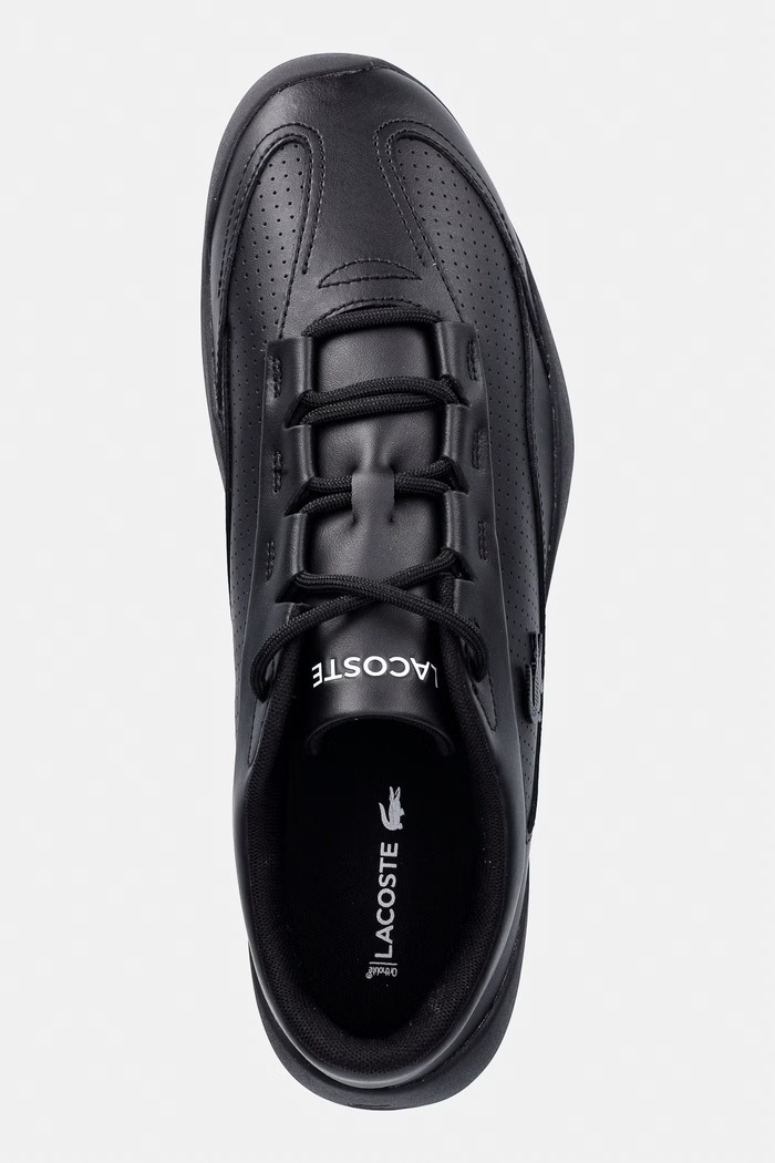 Lacoste Net Low Leather Sneakers tenisky pánske čierna 51SMA0222.02H