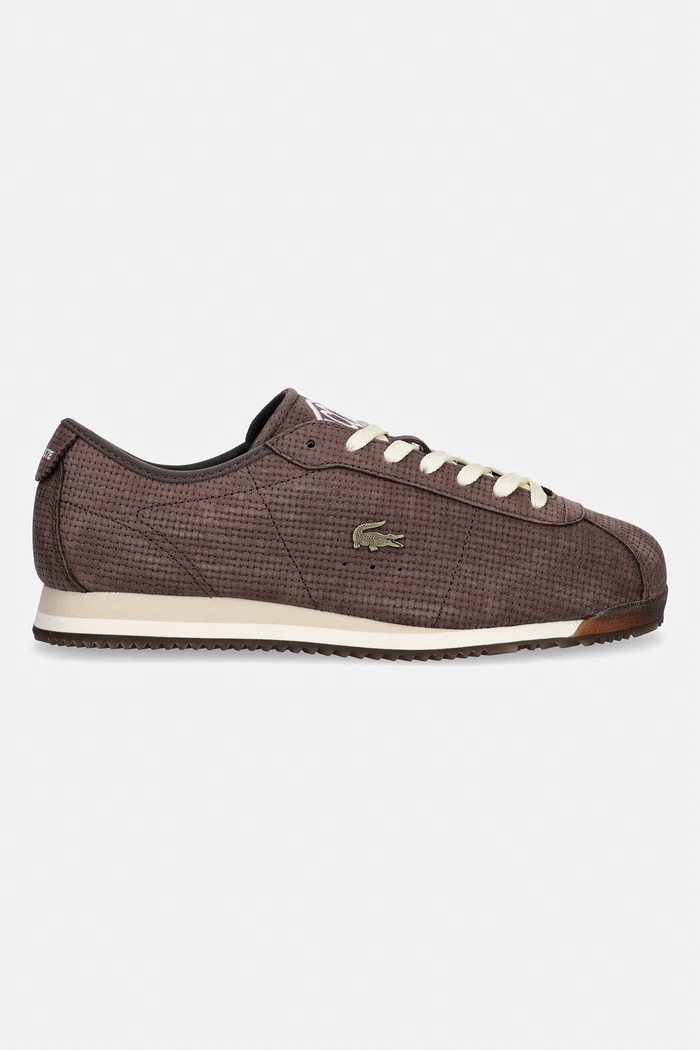 Lacoste CLUB-LOW tenisky pánske nubukové 51SMA0033.031 hnedá SS26