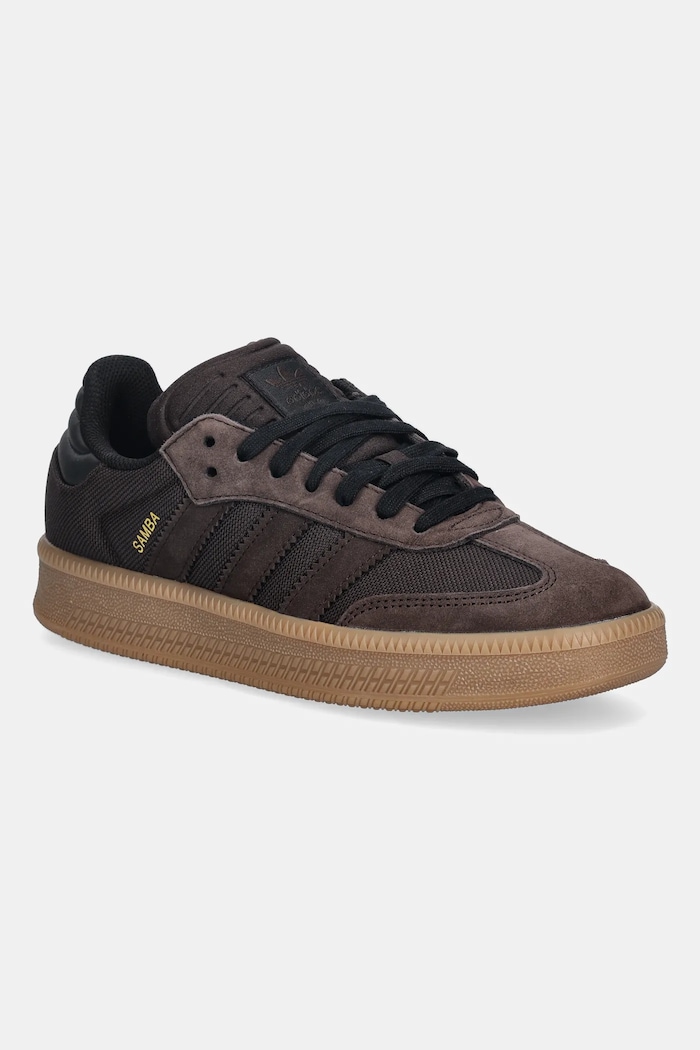 Маратонки adidas Originals Samba XLG велур кафяв IH4346