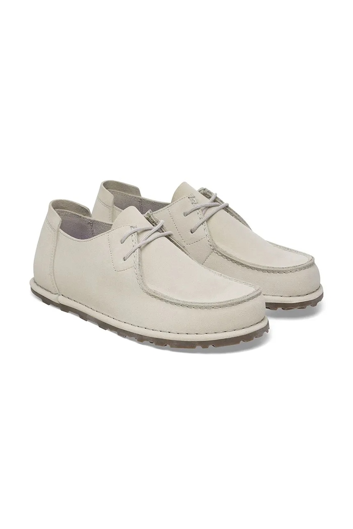Shoes Birkenstock Utti Shoes flat heeled suede 1029553 beige
