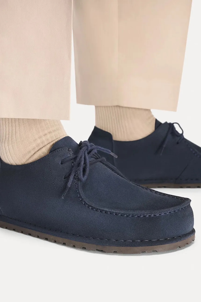 Birkenstock półbuty zamszowe Utti 1031468