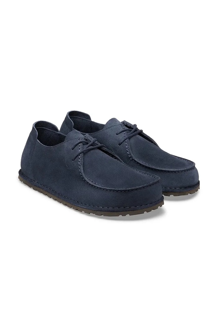 Obuwie Birkenstock półbuty zamszowe Utti 1031468 granatowy