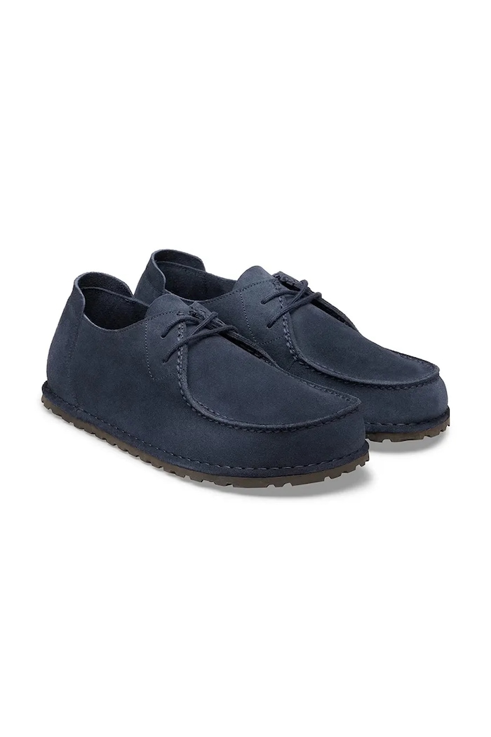 Obuwie Birkenstock półbuty zamszowe Utti 1031468 granatowy