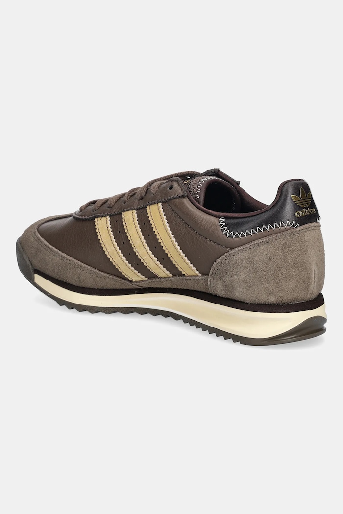 Παπούτσια Δερμάτινα sneakers adidas Originals SL 72 RS KJ1661 καφέ