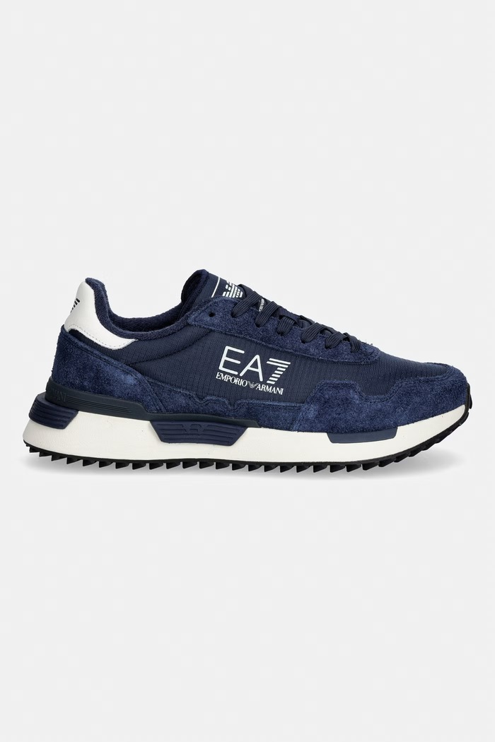EA7 Emporio Armani tenisky AF19175.7X000380 tmavomodrá SS26