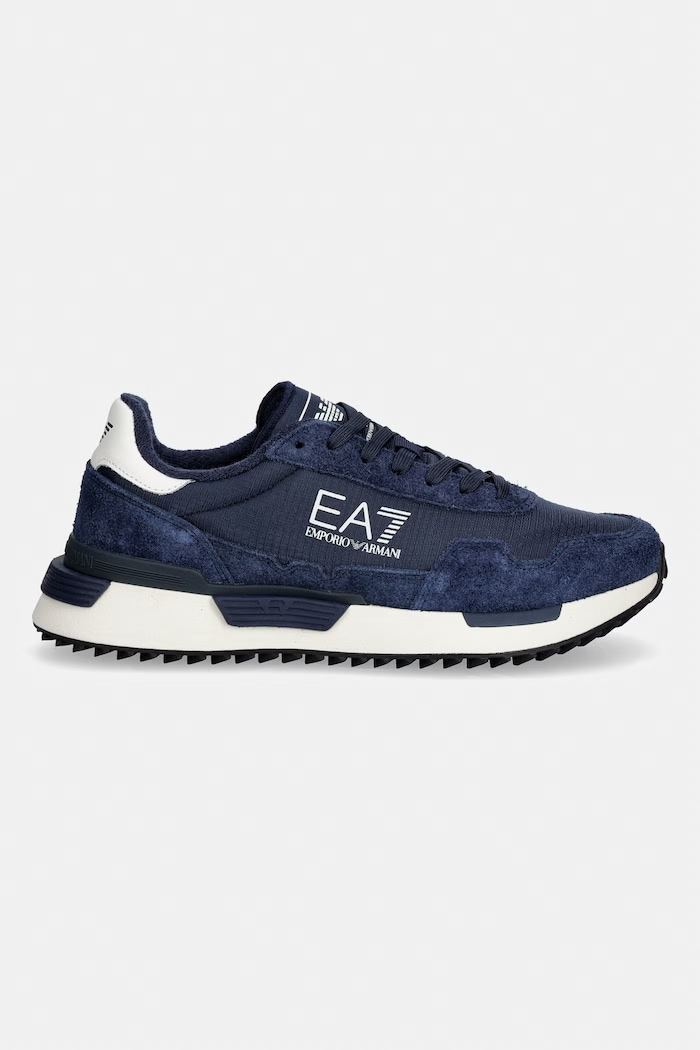 EA7 Emporio Armani tenisky AF19175.7X000380 tmavomodrá SS26