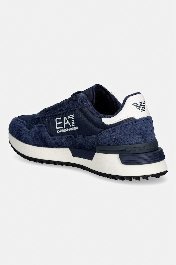 Obuv EA7 Emporio Armani tenisky AF19175.7X000380 tmavomodrá