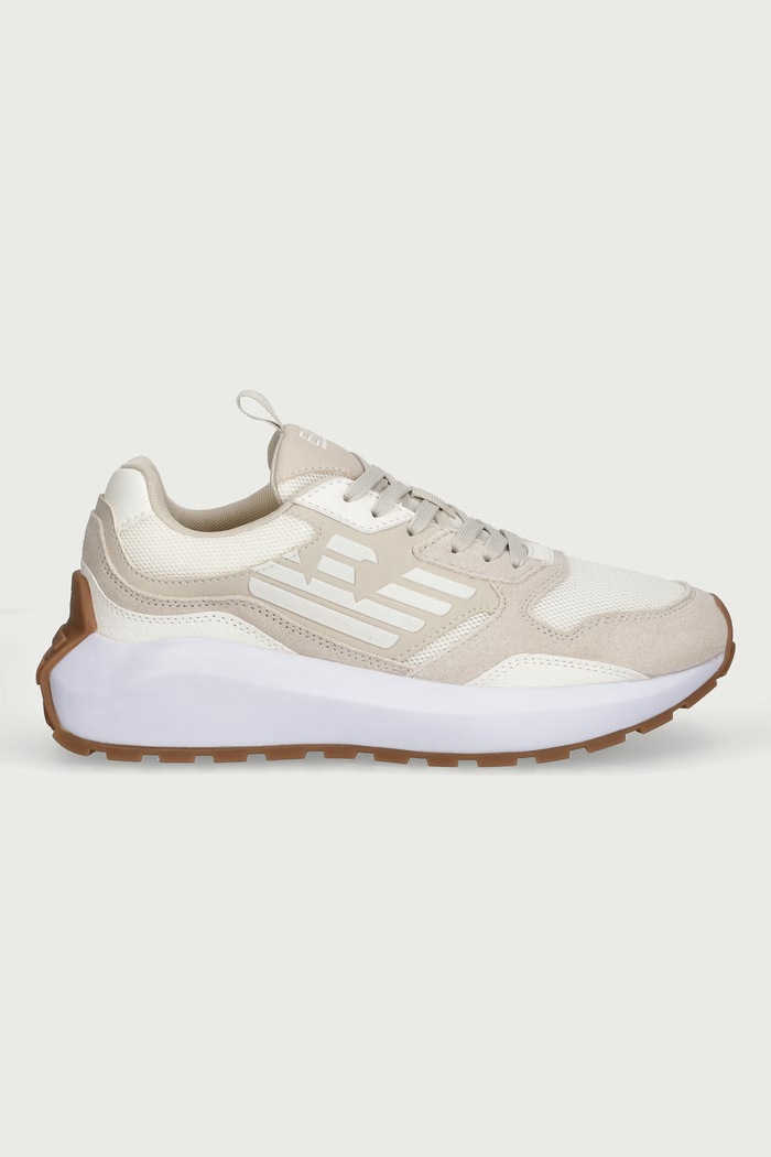 EA7 Emporio Armani Sneakersy AF23110.7X000657 beżowy SS26