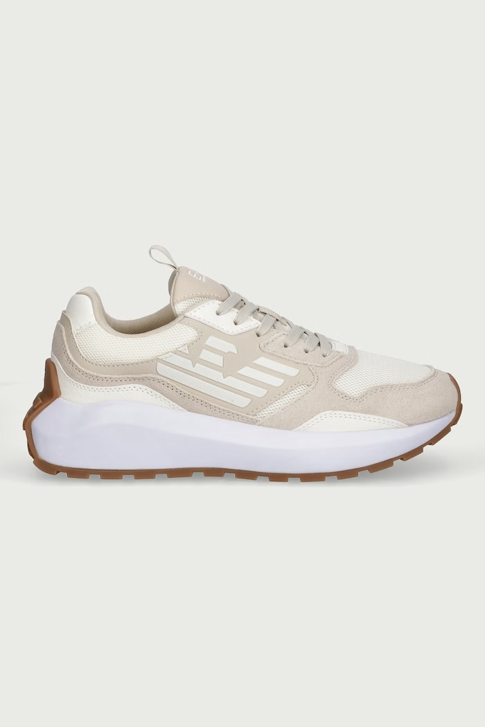 EA7 Emporio Armani Sneakersy AF23110.7X000657 beżowy SS26