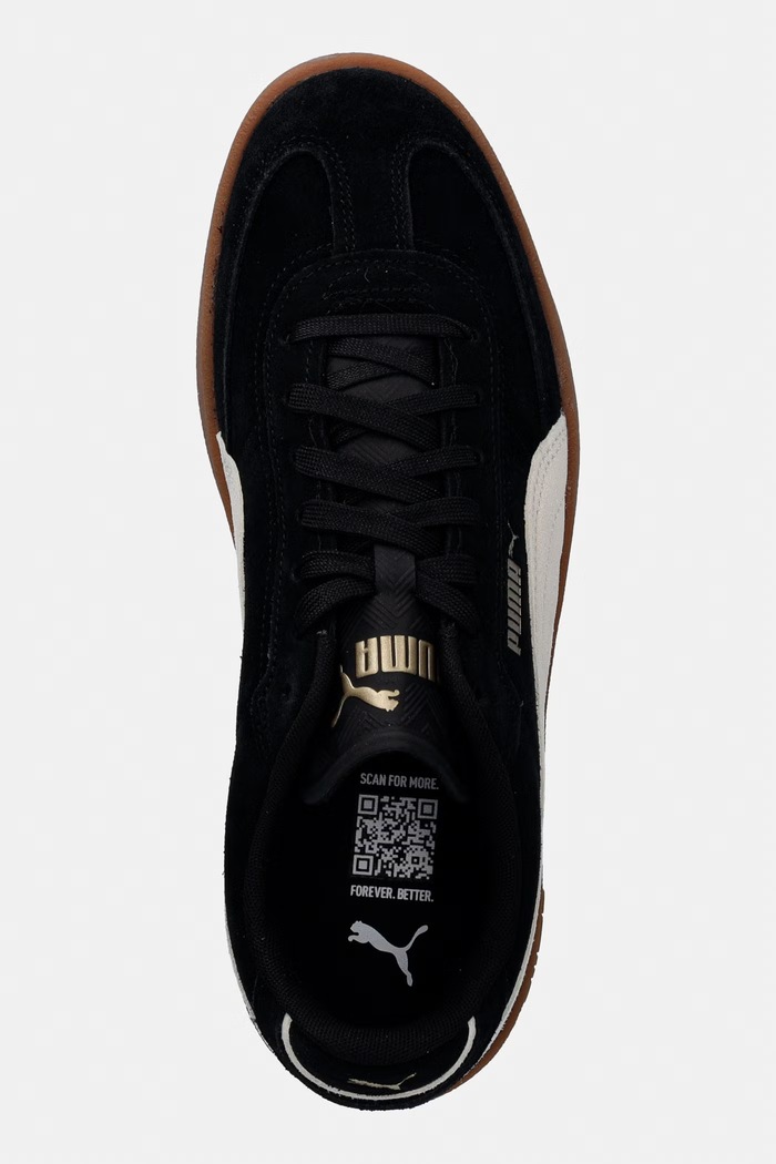Puma sneakers din piele intoarsă Club II Era Suede negru 400717