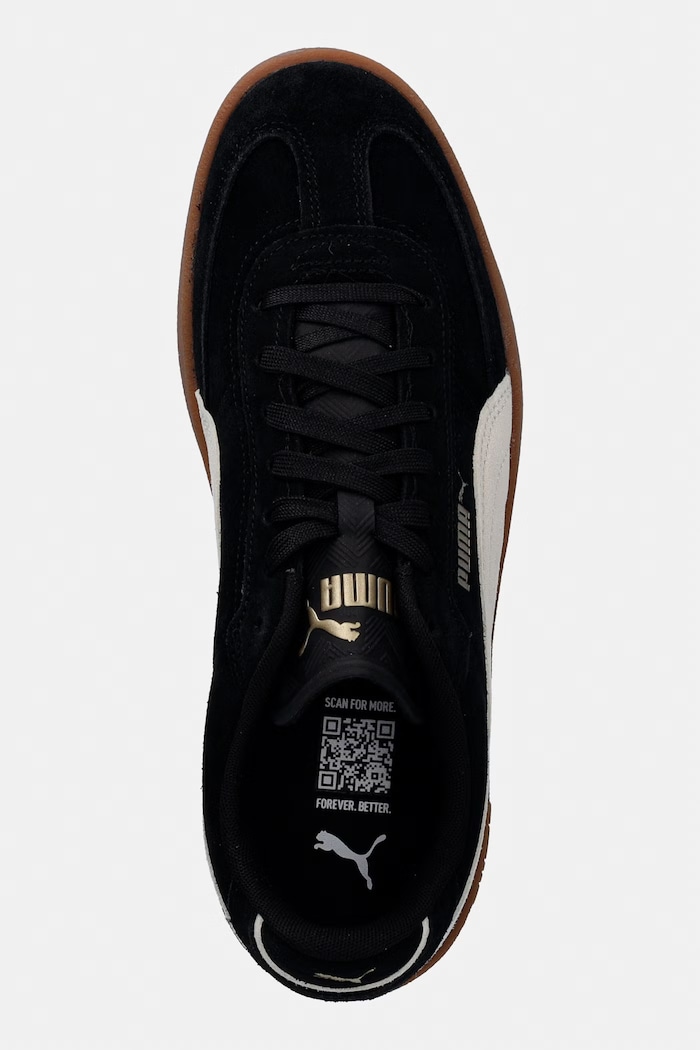 Puma sneakers din piele intoarsă Club II Era Suede negru 400717