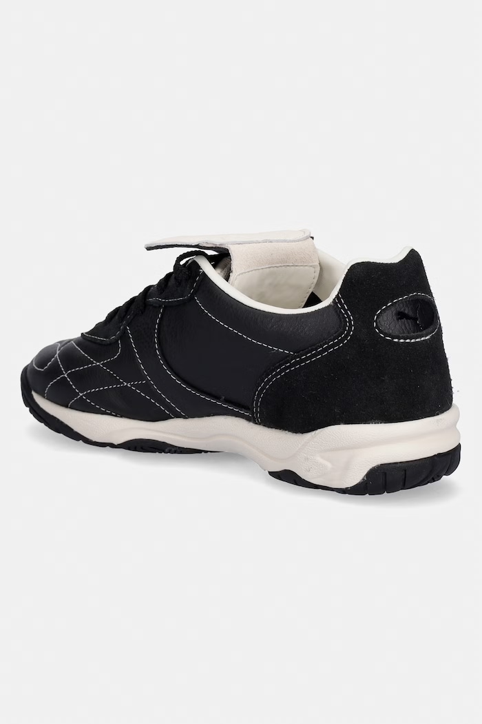 Încălțăminte Puma sneakers din piele King Indoor Icons 405342 negru