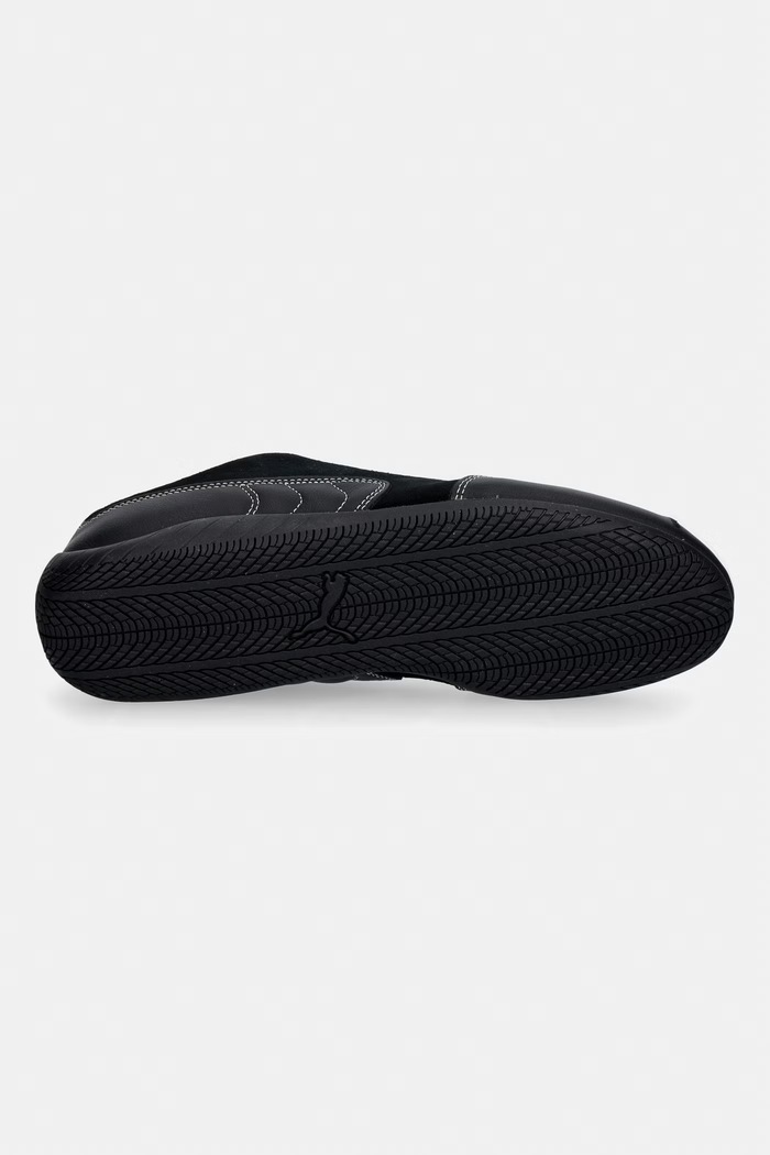 Puma sneakersy skórzane Speedcat Icons 406226 czarny