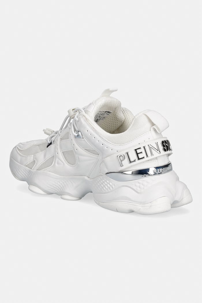 Obuća Plein Sport Beast X-01 tenisice USC0929.STE003N.01 bijela