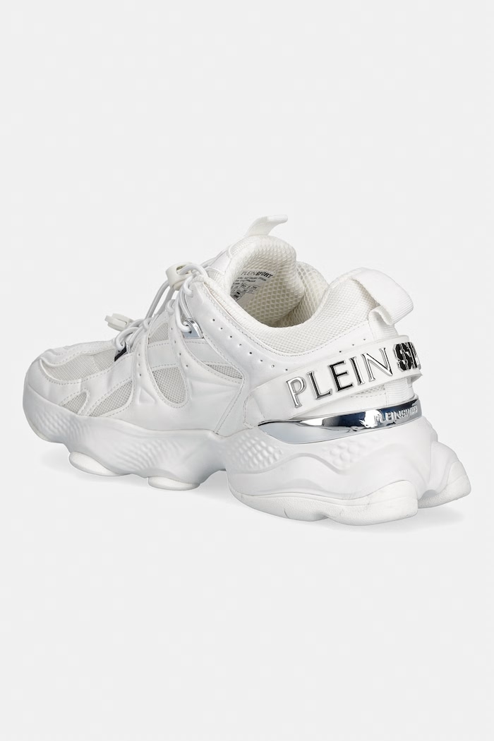 Obuća Plein Sport Beast X-01 tenisice USC0929.STE003N.01 bijela