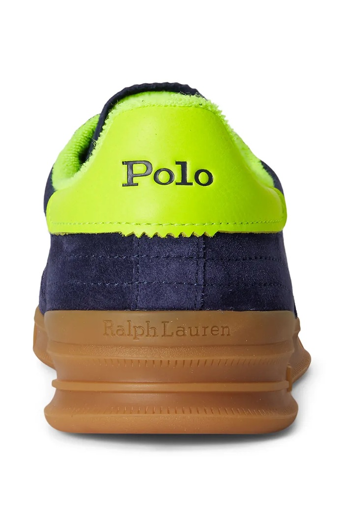 Încălțăminte Polo Ralph Lauren sneakers din piele întoarsă Hrt Aera Pp 809P06951002.410 bleumarin