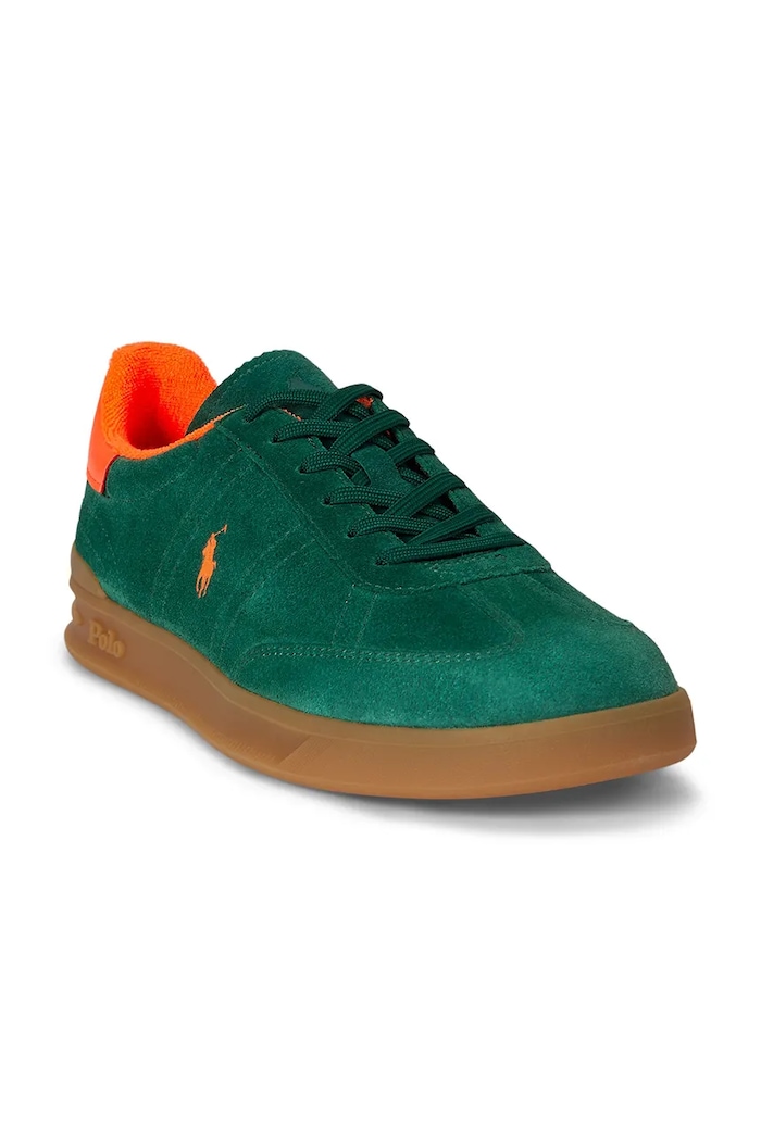 Polo Ralph Lauren Hrt Aera Pp sneakers δερμάτινα 809P06951003.999 πράσινο SS26