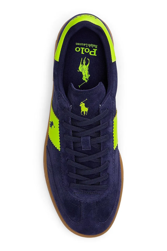Polo Ralph Lauren sneakers din piele întoarsă Bedford Pp bleumarin 809P07172003.410