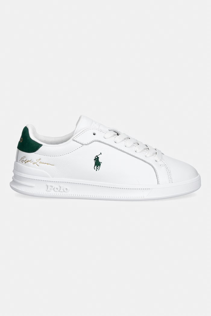 Polo Ralph Lauren Hrt Crt II αθλητικά δερμάτινα 809P10044001.100 λευκό SS26