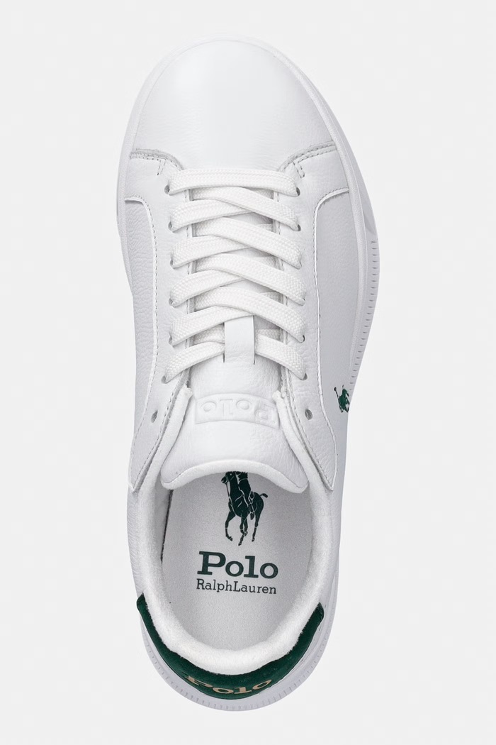 Polo Ralph Lauren Hrt Crt II αθλητικά δερμάτινα λευκό 809P10044001.100