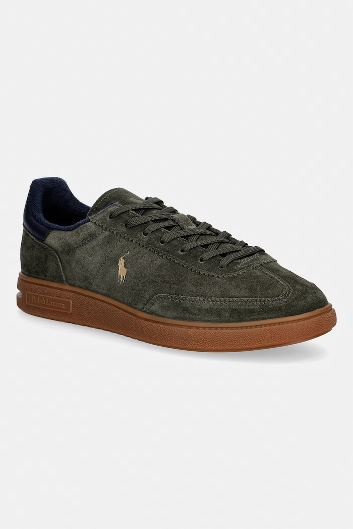 Polo Ralph Lauren Mdrn Trn 200 sneakersy zamszowe zielony 809P09753001.300