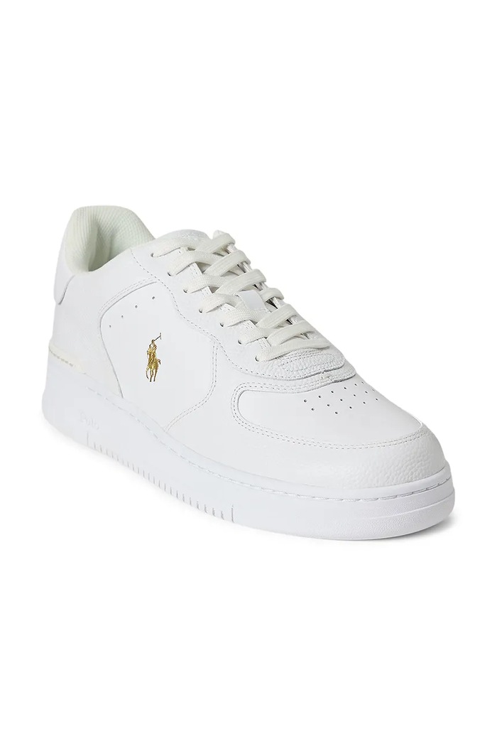 polo Ralph Lauren Masters Crt sneakers din piele 809967888001.100 alb SS26