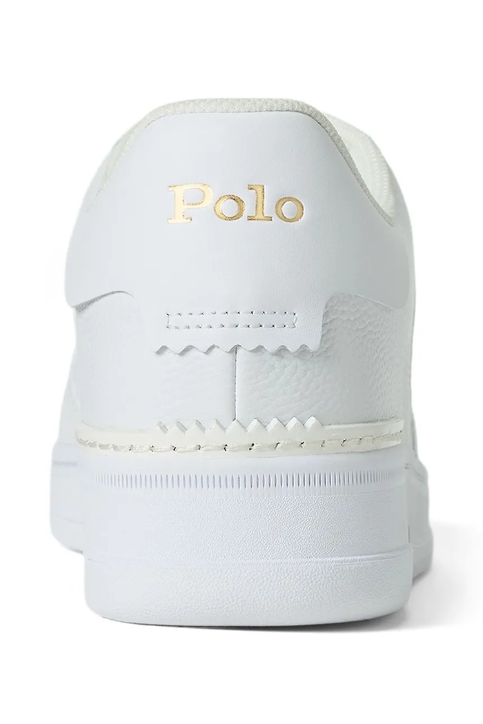polo Ralph Lauren Masters Crt sneakers din piele alb 809967888001.100