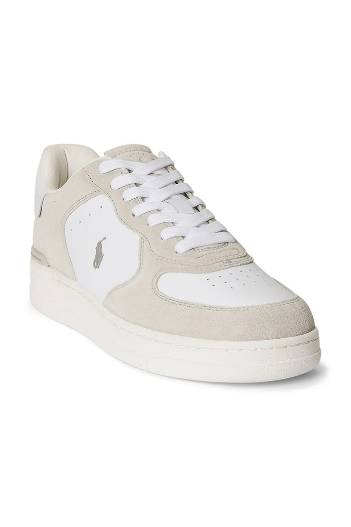 Polo Ralph Lauren Masters Crt tenisky pánske kožené 809P07174001.999 béžová SS26