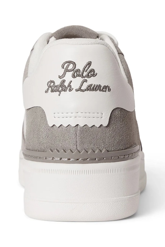 Polo Ralph Lauren Masters Crt kožené tenisky sivá 809P07174002.020