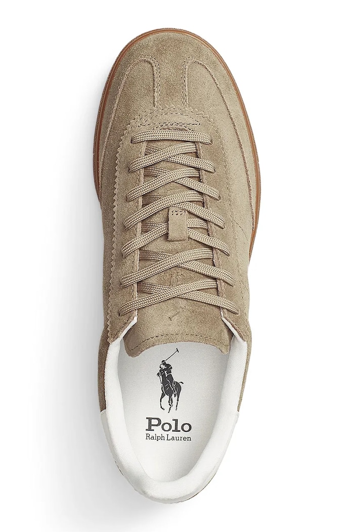 Polo Ralph Lauren sneakers in camoscio Bedford Pp beige 809967889002.231