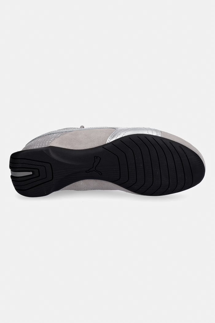 Puma sneakersy zamszowe Future Cat Emboss 405283 szary