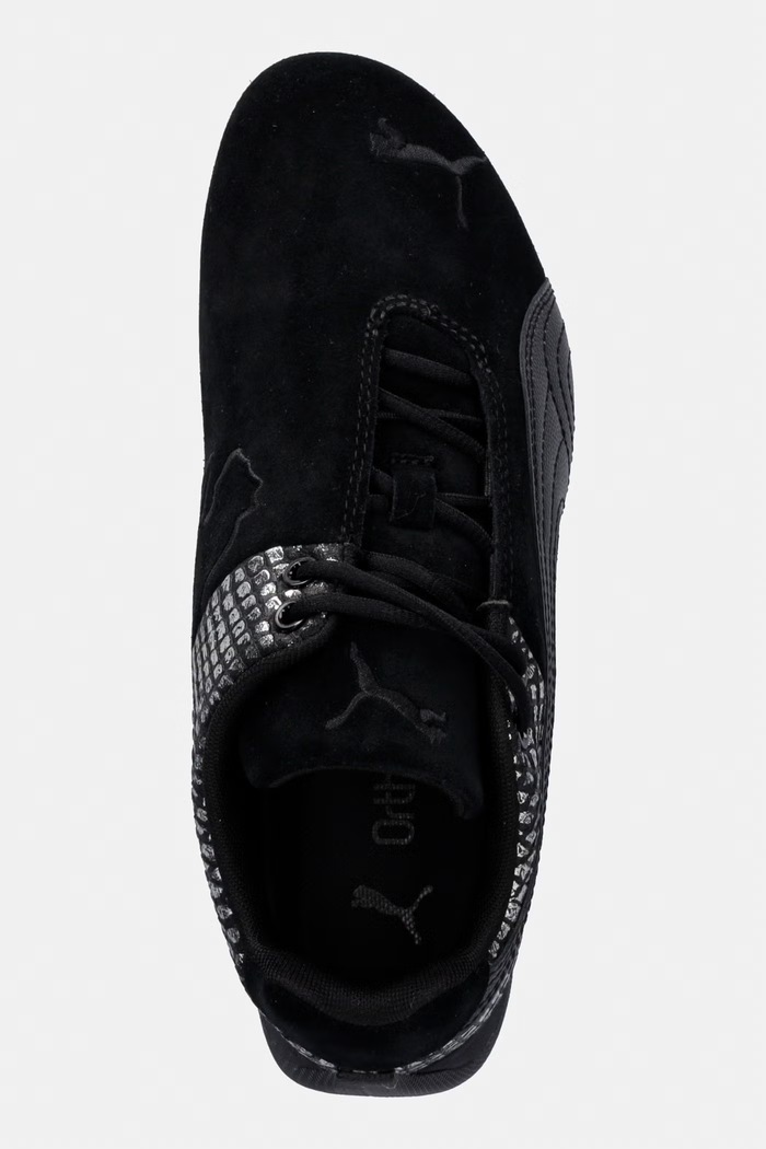 Puma sneakersy zamszowe Future Cat Emboss czarny 405283