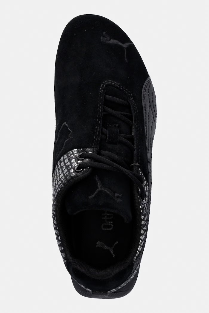 Puma sneakersy zamszowe Future Cat Emboss czarny 405283
