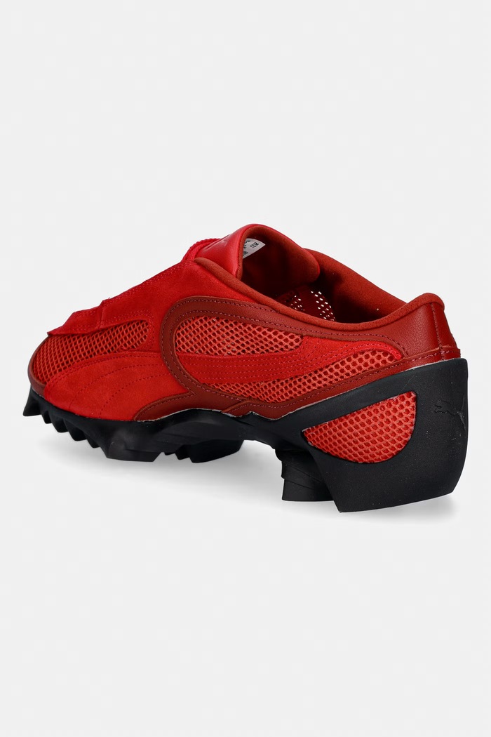 Obuwie Puma Beisser Waxed sneakersy 406200 czerwony