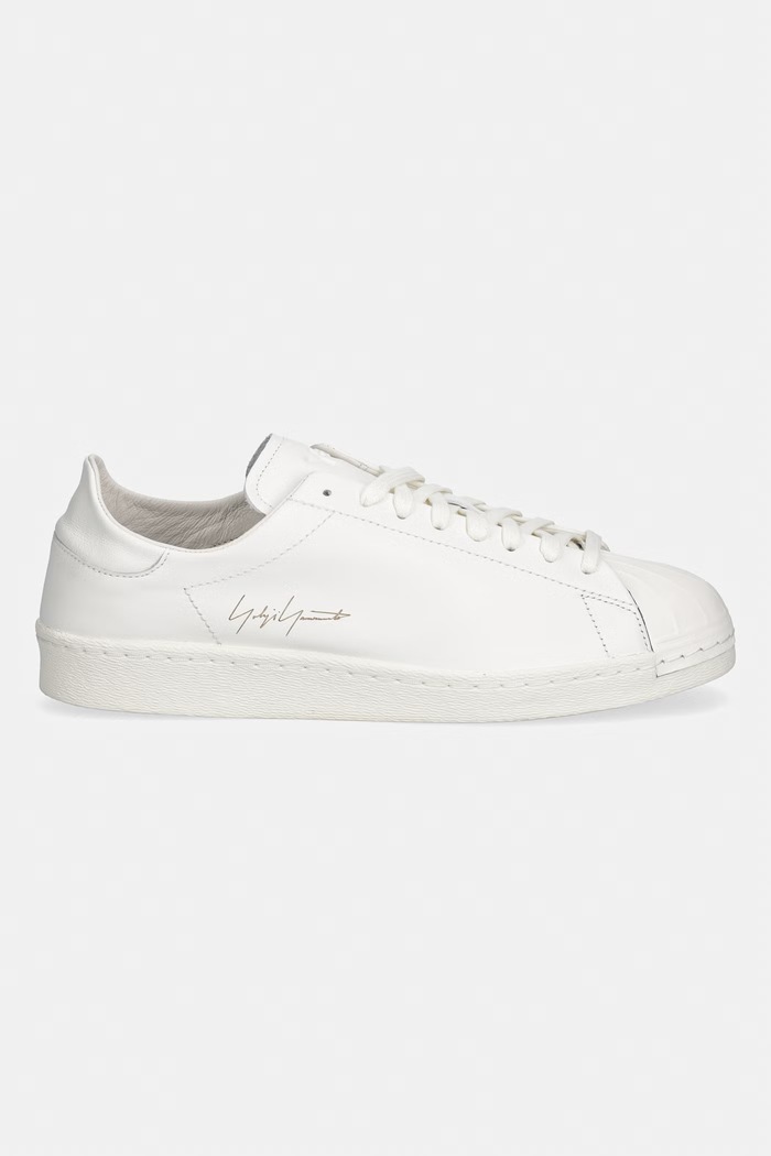 Δερμάτινα sneakers Y-3 SUPERSTAR KI3476 μπεζ SS26