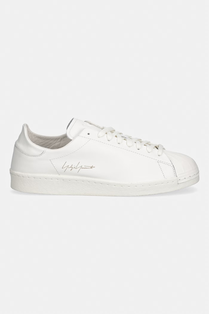Δερμάτινα sneakers Y-3 SUPERSTAR KI3476 μπεζ SS26