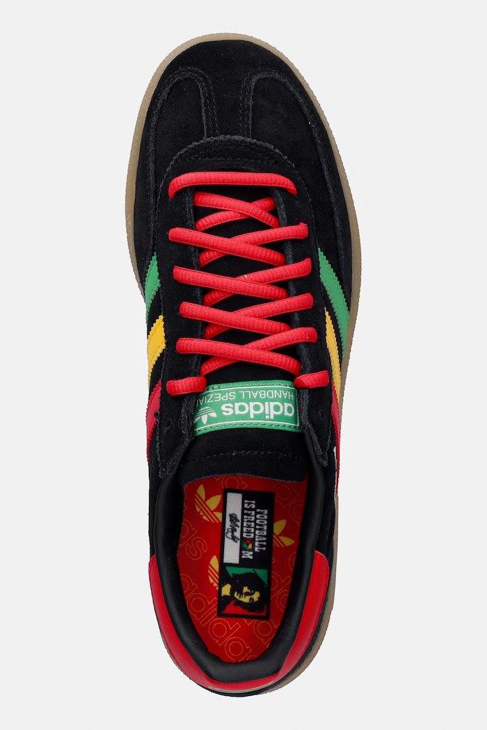 Kožené tenisky adidas Performance HANDBALL SPEZIAL černá HQ9437