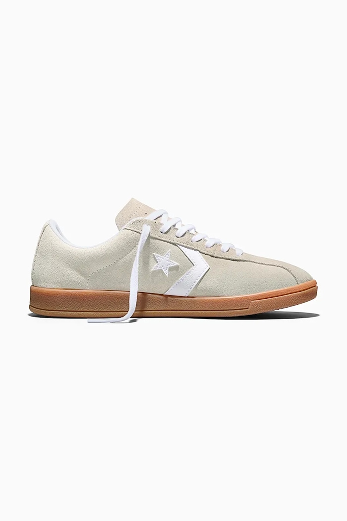 Converse sneakersy zamszowe All Star Classic Trainer płaska beżowy A16031C