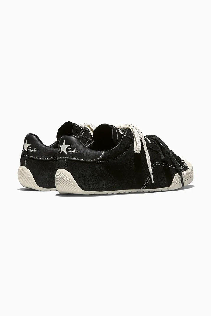 Încălțăminte Converse teniși din piele întoarsă Chuck Taylor Lo A16123C negru