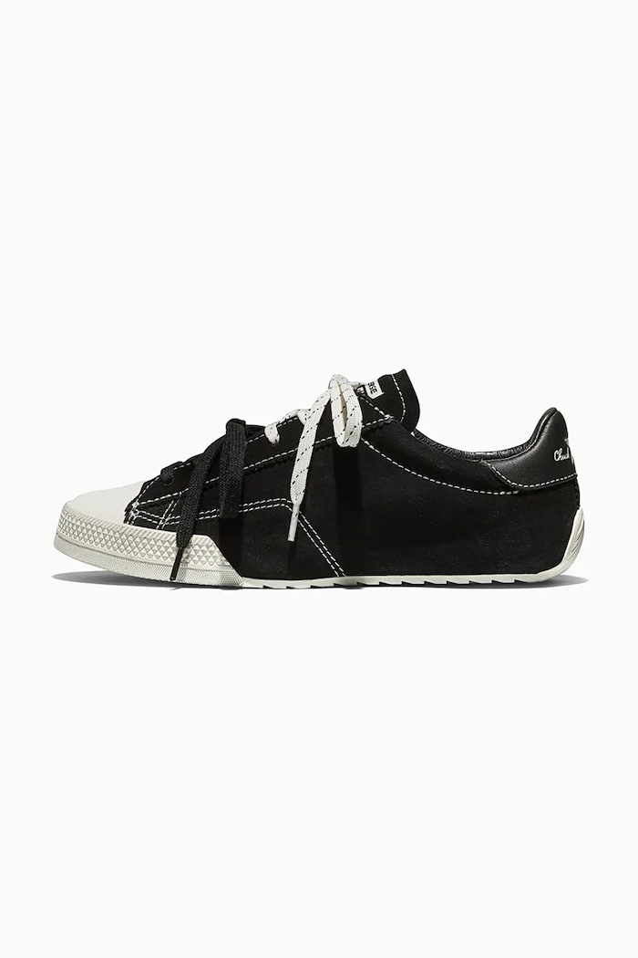 Converse teniși din piele întoarsă Chuck Taylor Lo negru A16123C