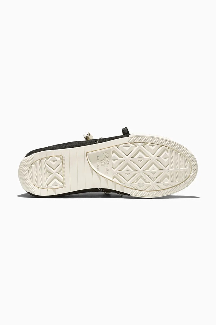 Converse teniși din piele întoarsă Chuck Taylor Lo A16123C negru