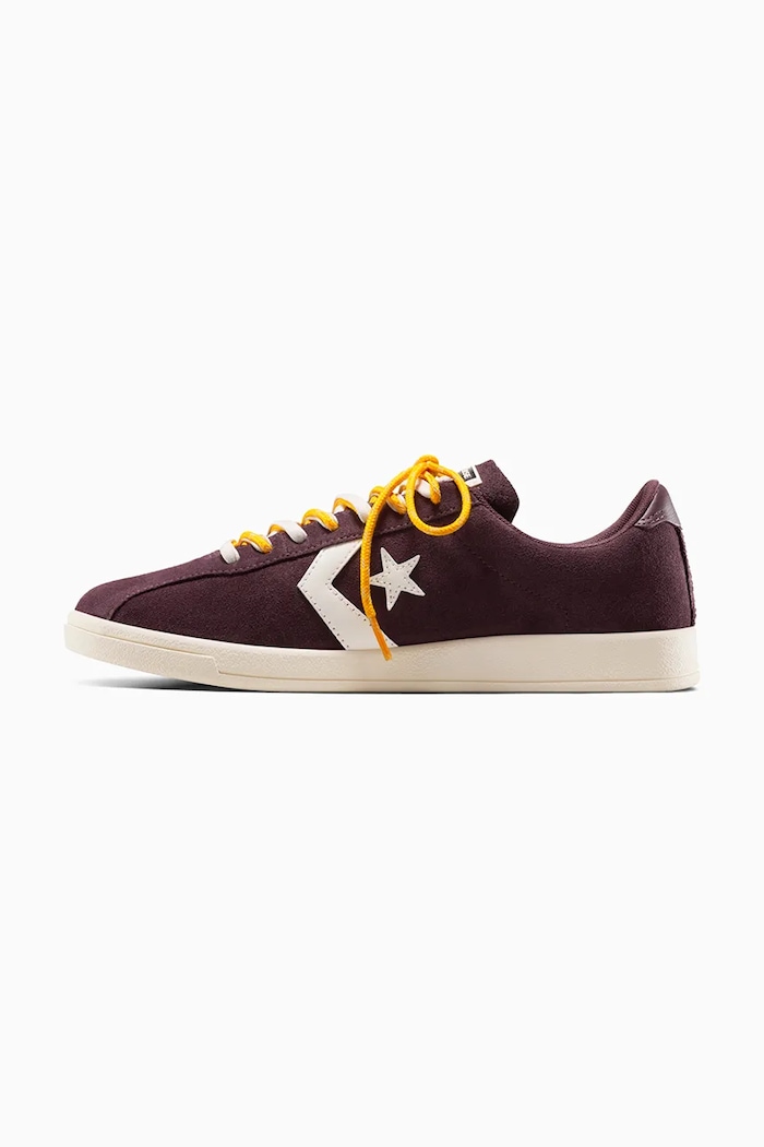 Converse sneakers din piele întoarsă All Star Classic Trainer burgundia A17502C
