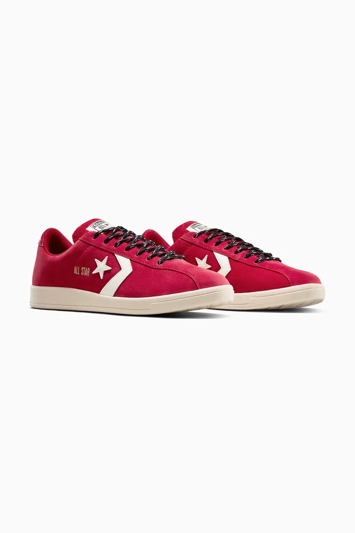 Converse sneakers din piele întoarsă All Star Classic Trainer A17503C rosu SS26