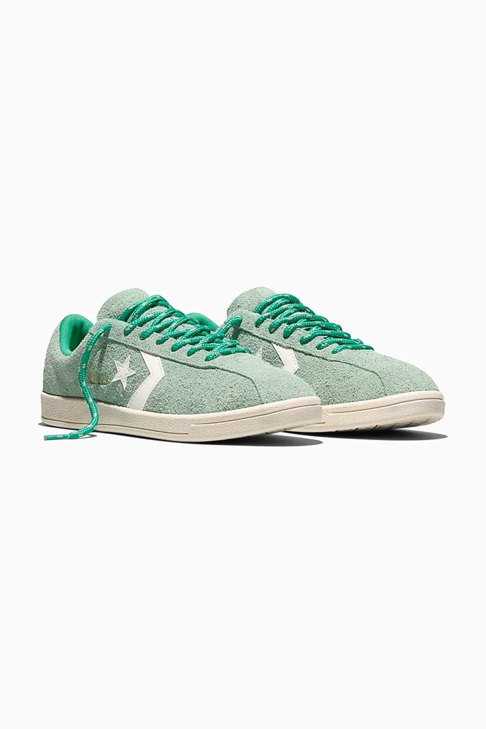 Converse sneakers din piele întoarsă All Star Classic Trainer A17758C turcoaz SS26