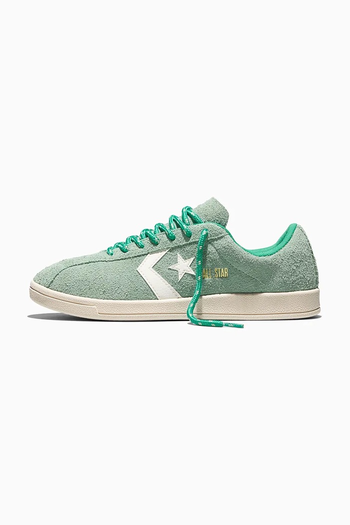 Converse sneakers din piele întoarsă All Star Classic Trainer turcoaz A17758C