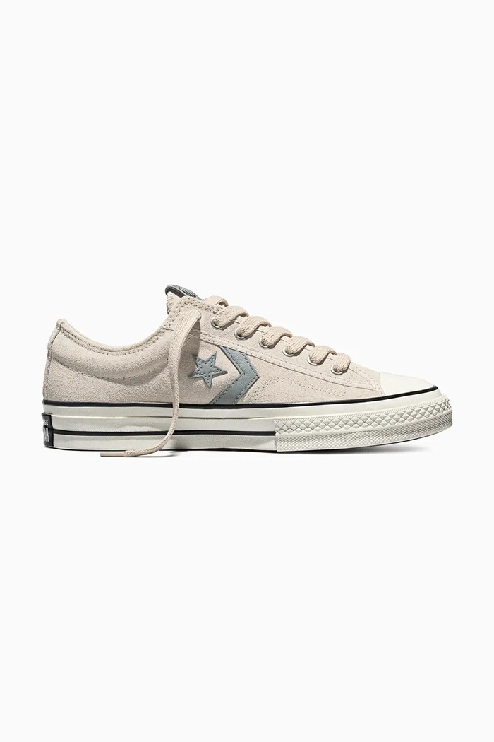 Converse teniși din piele întoarsă Star Player 76 plată bej A17855C