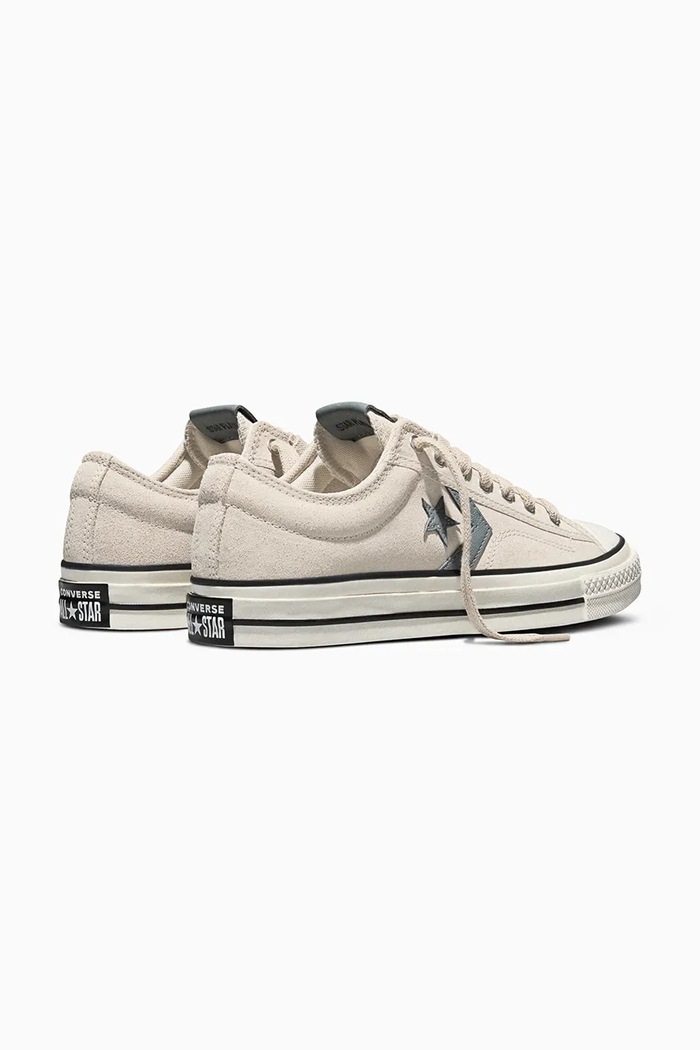 Încălțăminte Converse teniși din piele întoarsă Star Player 76 A17855C bej