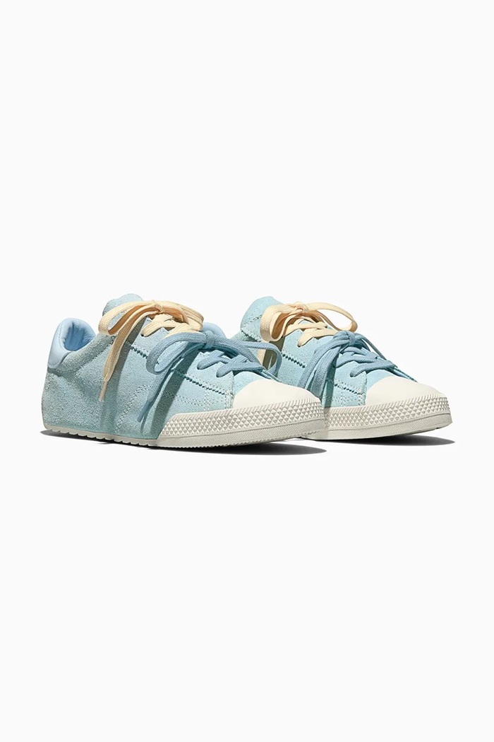 Converse tenisówki zamszowe Chuck Taylor Lo A19131C niebieski SS26