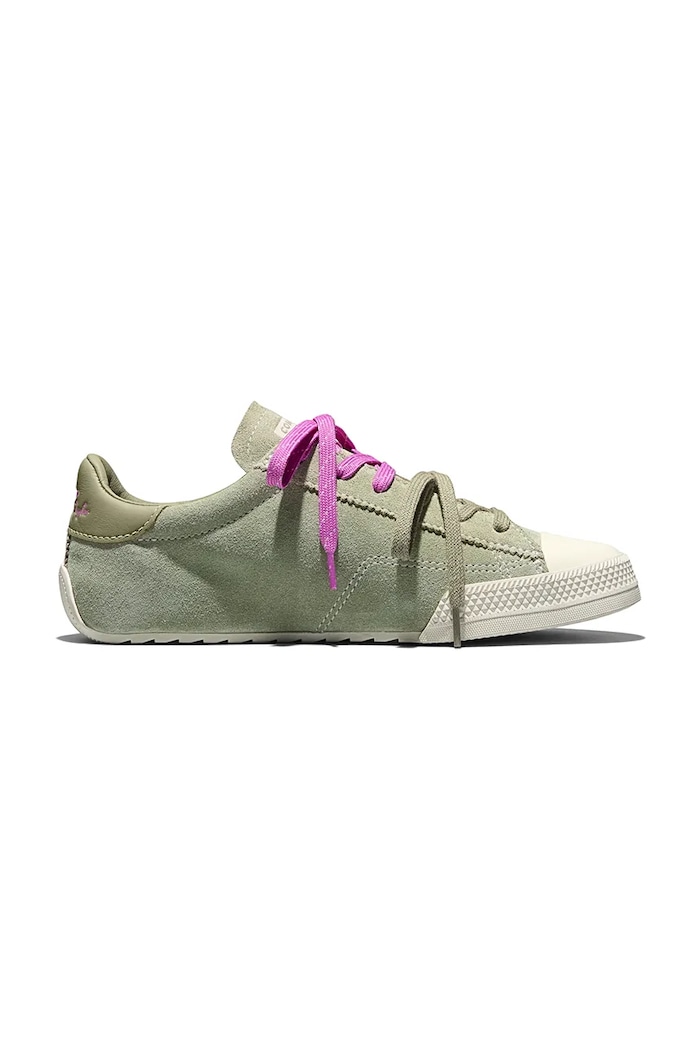 Замшеві кеди Converse Chuck Taylor Lo замша зелений A19132C