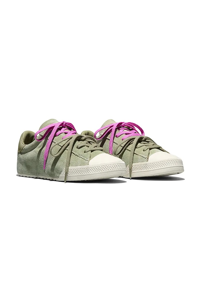 Замшеві кеди Converse Chuck Taylor Lo A19132C зелений SS26